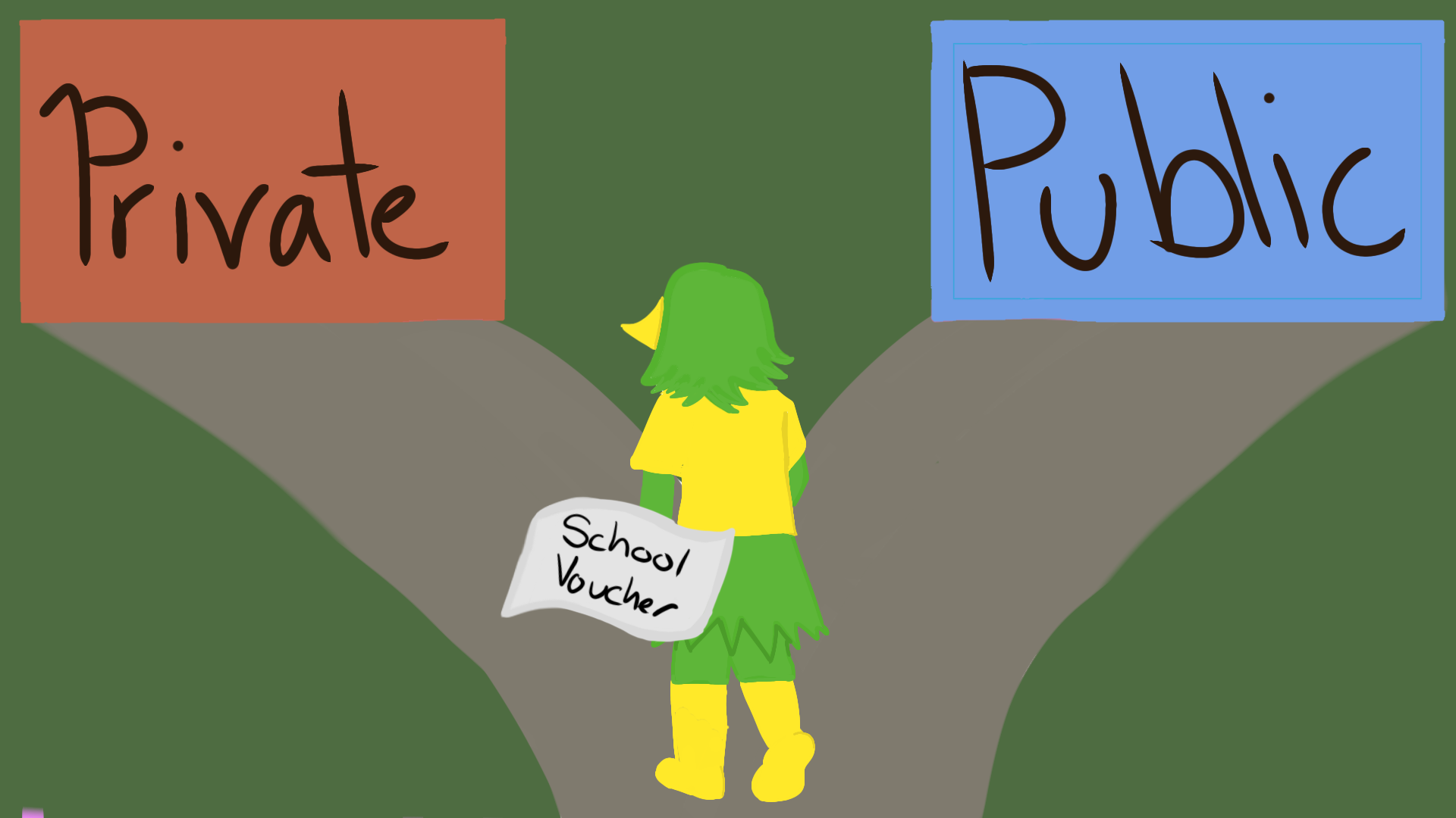 Financial aid, particularly in the form of "school vouchers," is a necessity for many who attend private schools, unless the school can provide the funds directly, as is the idea for SSES.