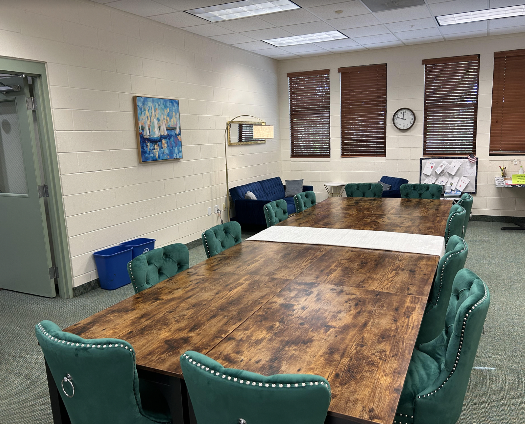 Upper School Faculty Lounge gets a makeover