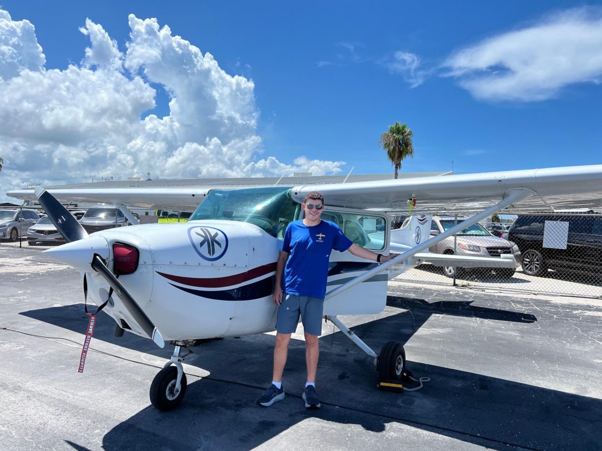 Matthew prepares for take off at SRQ International Airport